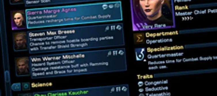 Cryptic detail incoming Duty Officer System for Star Trek Online