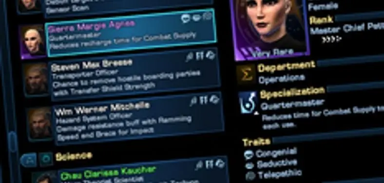 Cryptic detail incoming Duty Officer System for Star Trek Online