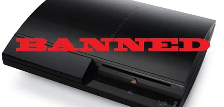 PlayStation 3 banned in Europe