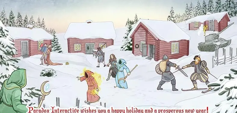 Game Watcher wishes you a very Merry Christmas and a Happy New Year!