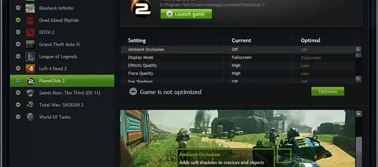 Nvidia GeForce Experience has 30 million active users, Landmark GFE will be better compared to other games