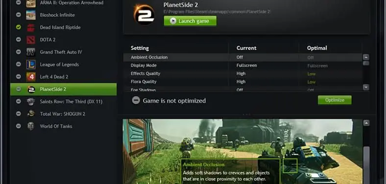 Nvidia GeForce Experience has 30 million active users, Landmark GFE will be better compared to other games