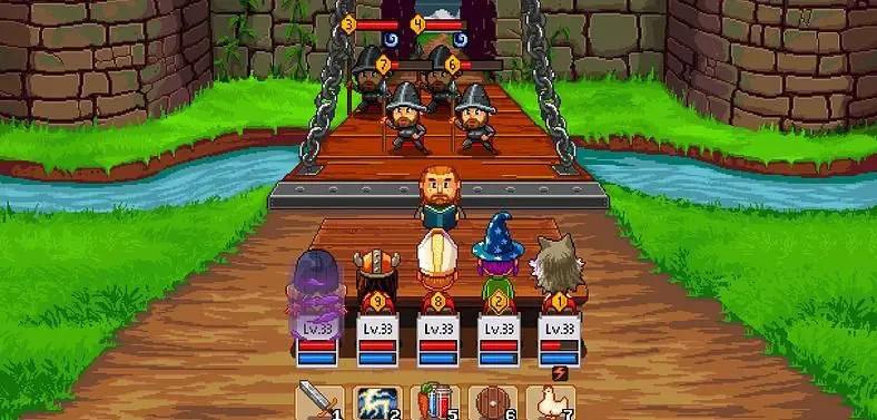 Here Be Dragons expansion announced for Knights of Pen and Paper 2