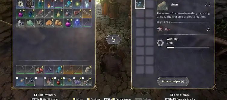 How to Get Linen in Enshrouded