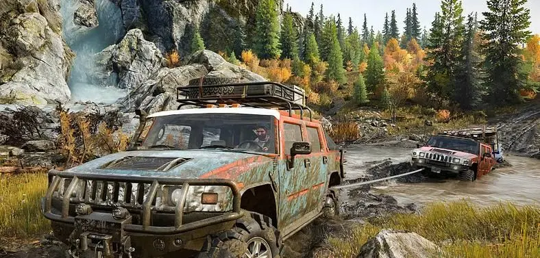 Is there cross-play between PC, PS5 and Xbox Series X/S in Snowrunner? 