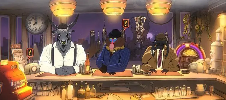 Chicken Police Developer Unveils Cozy Cafe Management Adventure Game Zipp's Café