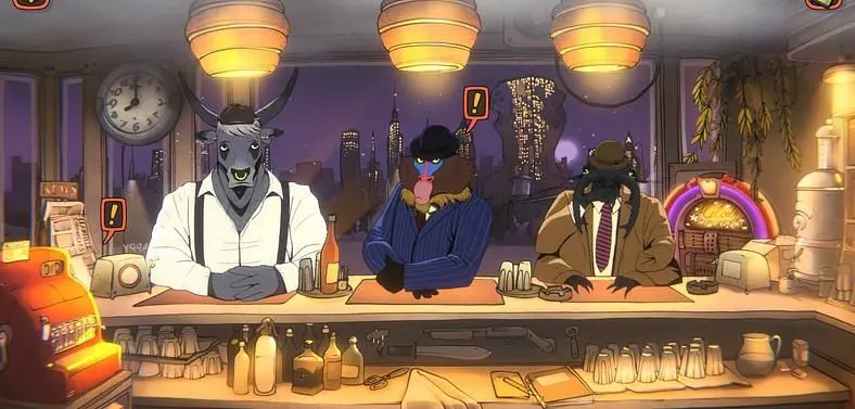 Chicken Police Developer Unveils Cozy Cafe Management Adventure Game Zipp's Café
