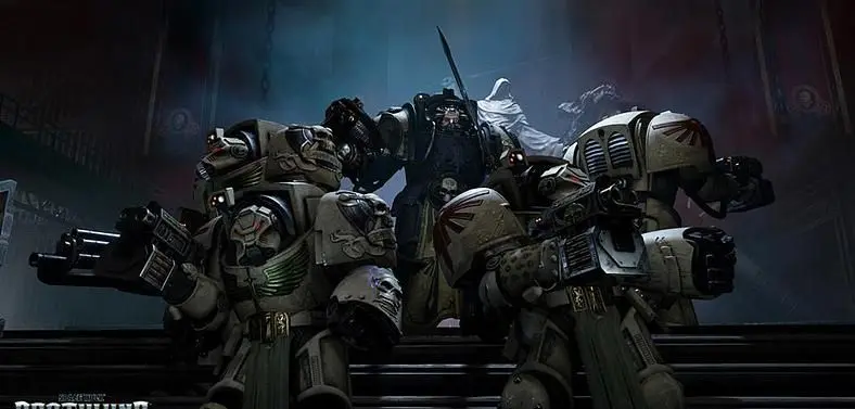 First Space Hulk: Deathwing screenshots are appropriately grim and dark