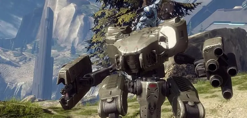 Latest Halo 4 video shows off Ragnarok map complete with mech