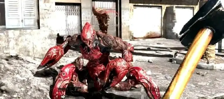 Serious Sam 3 DRM involves a pink killer scorpion