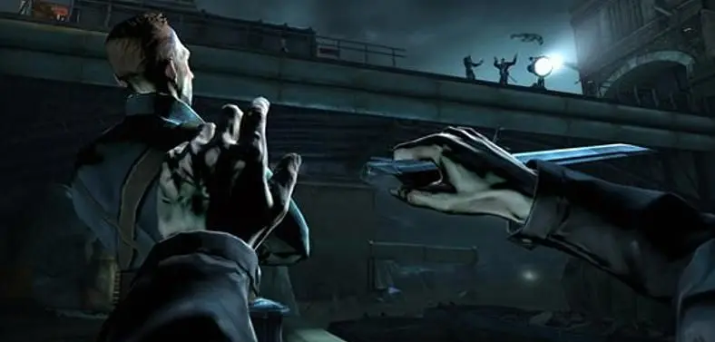 Dishonored used to feature Thief's light-driven stealth mechanic