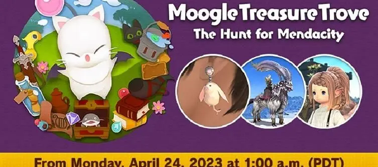 FFXIV Moogle Treasure Trove 2023 - The Hunt for Mendacity Event Start and End Dates, Rewards 