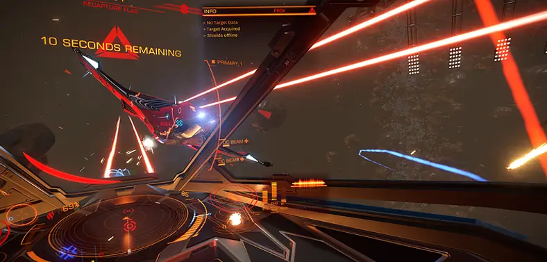 Close Quarters Combat mode debuts in Elite: Dangerous