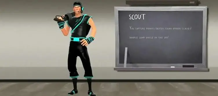 Team Fortress 2 goes Tron
