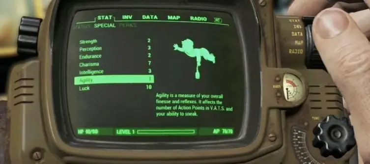Bethesda release S.P.E.C.I.A.L trailer explaining Agility in Fallout 4