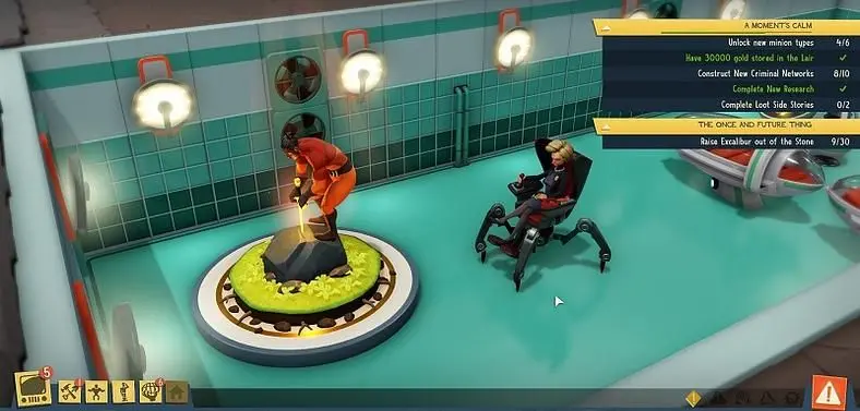 Evil Genius 2 The Once And Future Thing Side Story - How to Complete