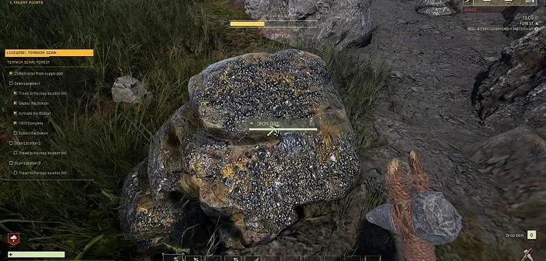 Where can you find Iron Ore in Icarus