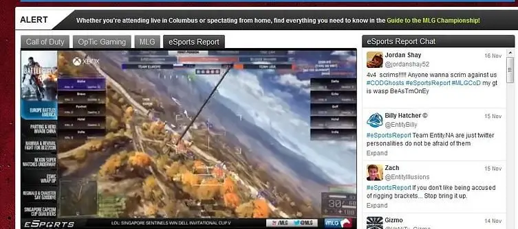 Major League Gaming debuts live streaming site, MLG.tv