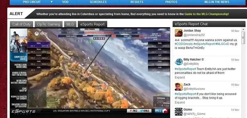 Major League Gaming debuts live streaming site, MLG.tv