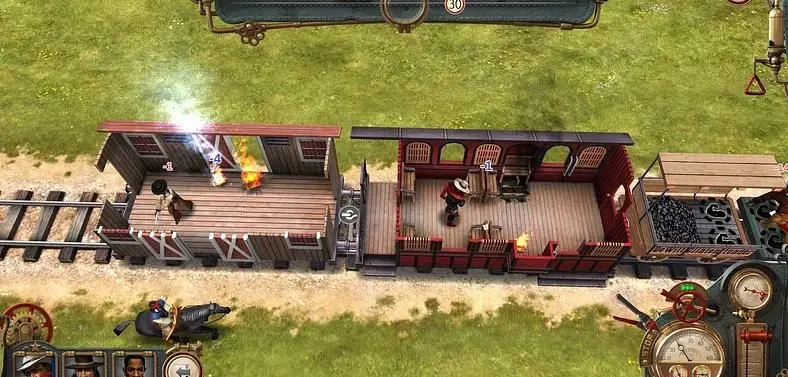Rogue-like train sim Bounty Train hits Steam Early Access next month