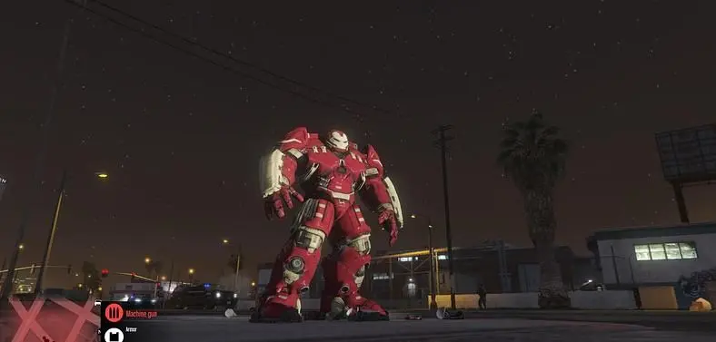 Modder adds Iron Man's 'Hulk Buster' armour to GTA5