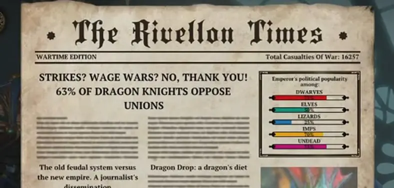 Larian Studios tease 'player votes' in Divinity: Dragon Commander