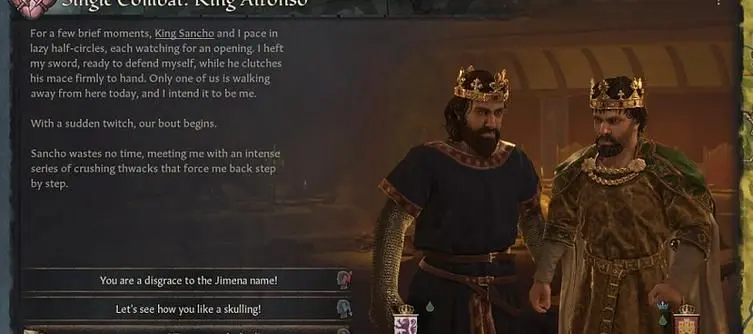 Crusader Kings 3's Update 1.3 Makes Dueling More Elaborate
