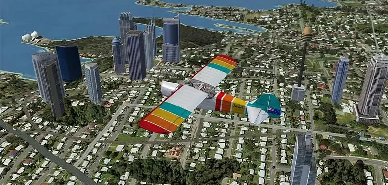 New content pack for Flight Simulator X flies over Australia and New Zealand