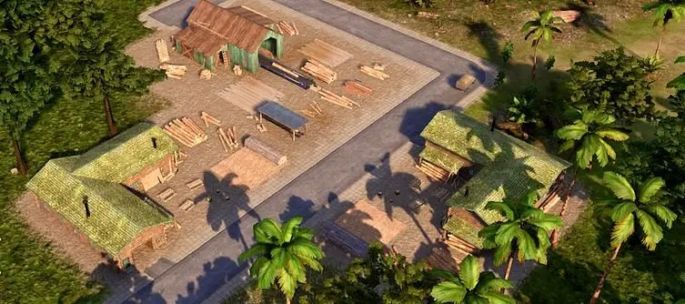 Tropico 6 Planks - How to Make Planks and Collect Wood