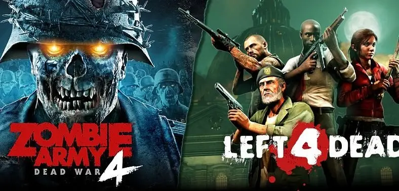 Zombie Army 4: Dead War Welcomes Left 4 Dead's Four Protagonists Into the Fray, Gets New Abaddon Asylum Map