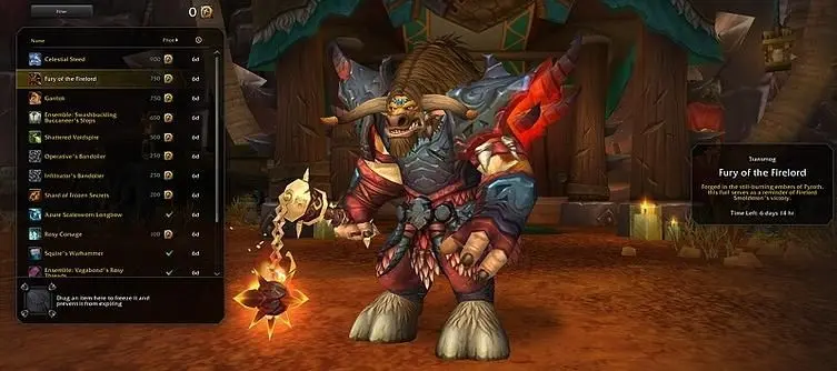 World of Warcraft's Trading Post Provides New Avenue to Obtain Cosmetic Items