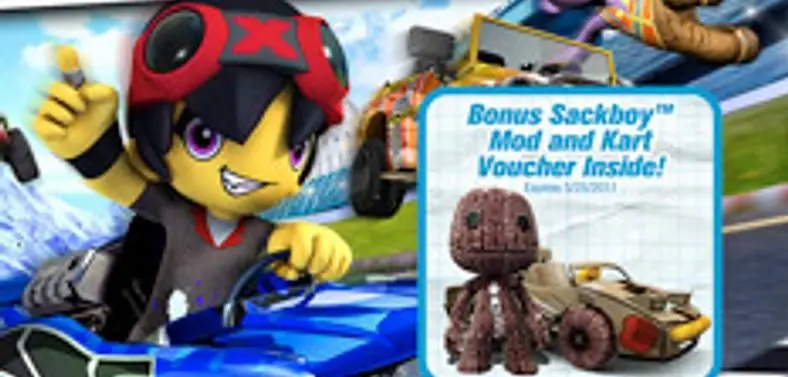 LittleBigPlanet's Sackboy joins the ModNation Racers crew roster