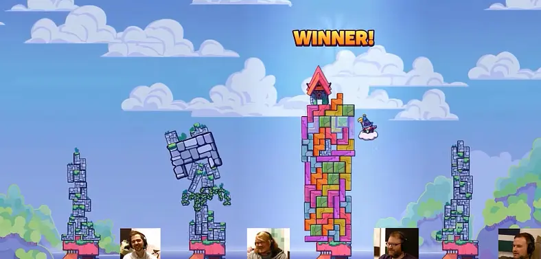 Tricky Towers Receives A Tournament Update In Time For The Holidays