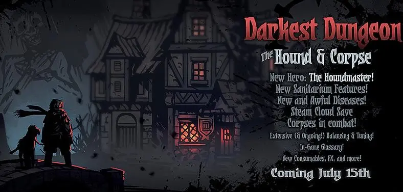 The Hound Master class makes his way to Darkest Dungeon this month