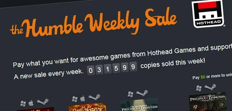 DeathSpank in Humble Weekly Sale for Hothead Games