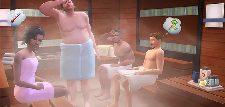 Spa Day DLC pack on the way to The Sims 4 this month