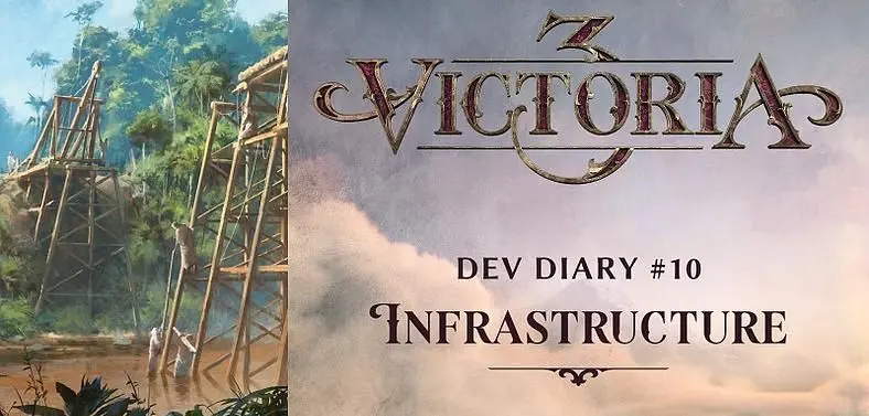 Victoria 3's Dev Diary 10 Details the Importance of Infrastructure