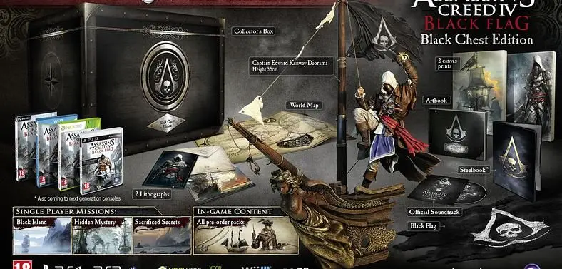 Ubisoft reveals Assassin's Creed 4 gameplay trailer, special editions