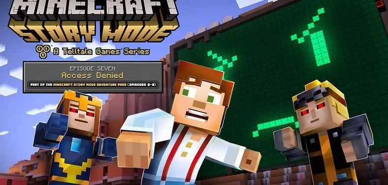 An evil AI invades Minecraft: Story Mode next week