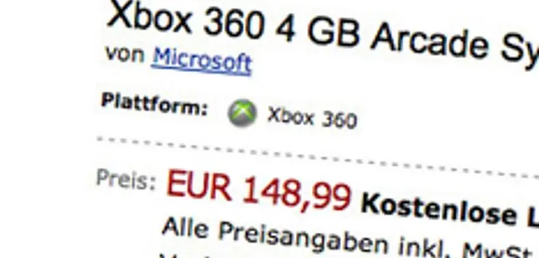 4GB Xbox 360 Slim revealed, pulled
