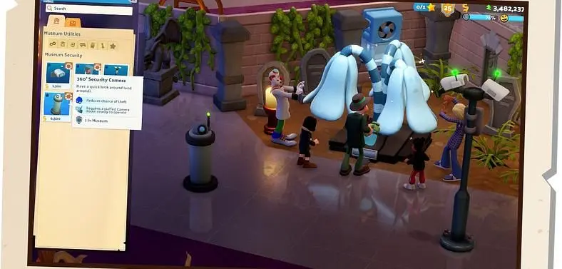Two Point Museum Update 2.0 Spells Trouble for Thieves, Makes Finding Pristine Exhibits Easier