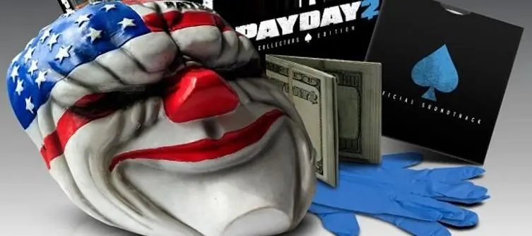 Payday 2 Collector's Edition adds mask, gloves and music