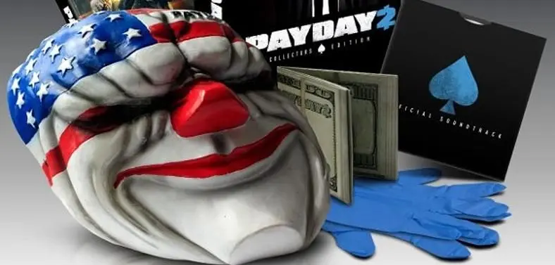 Payday 2 Collector's Edition adds mask, gloves and music