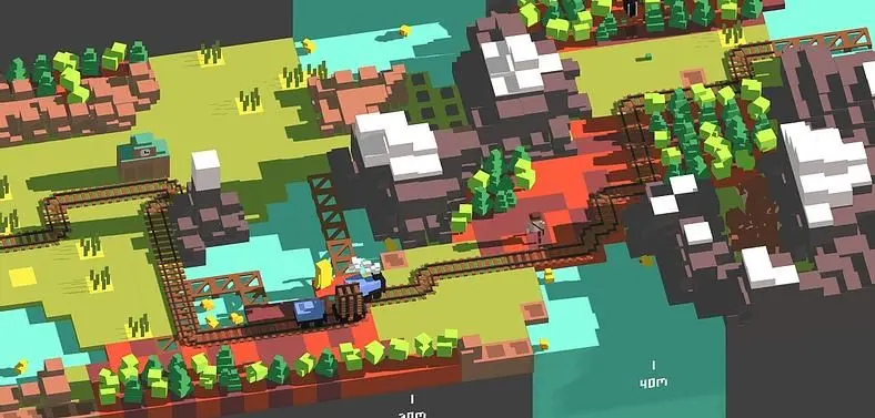 Daedalic Entertainment Announces Roguelike Track Builder Unrailed!