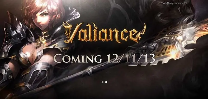 Valiance expansion for Lineage 2 arrives 11th December