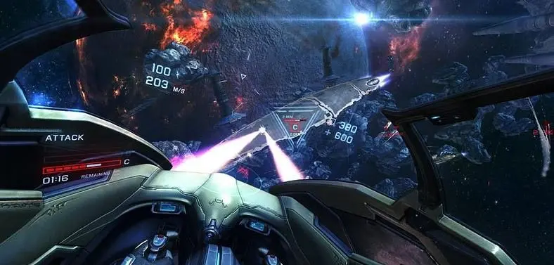 New gameplay footage from EVE: Valkyrie shown off by CCP 