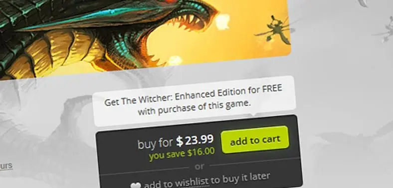 GOG.com celebrate "final week" of birthday, The Witcher free with any purchase