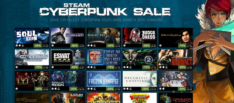 Valve kicks off Cyberpunk Sale on the Steam store