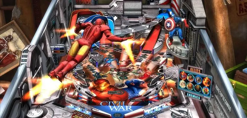 NY Comic Con 2012: Civil War announced for Marvel Pinball