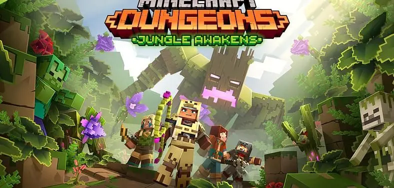 Minecraft Dungeons Jungle Awakens DLC - When Does the First DLC Release?
